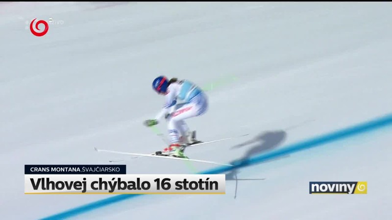 Vlhovej chýbalo 16 stotín