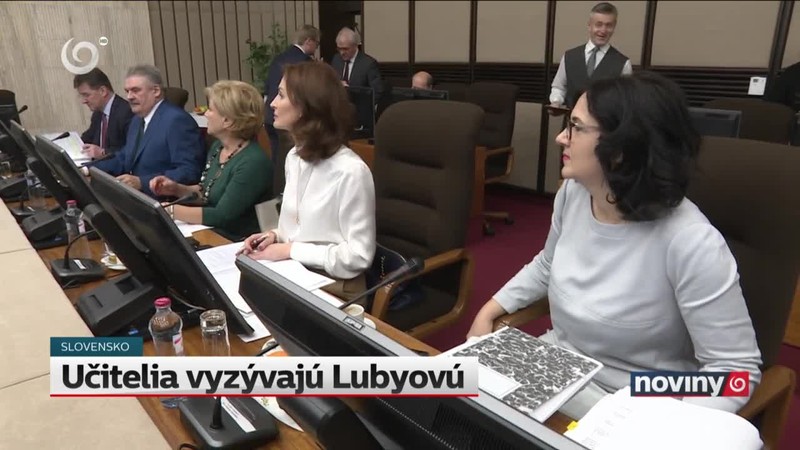 Učitelia vyzývajú Lubyovú