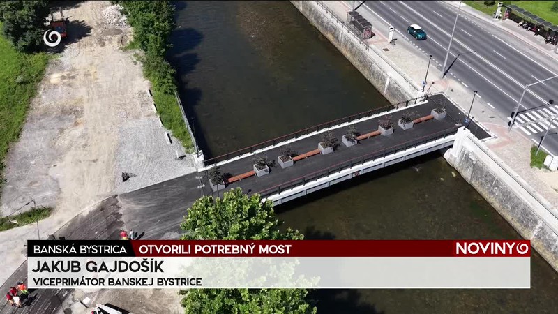 OTVORILI POTREBNÝ MOST
