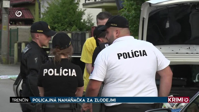 POLICAJNÁ NAHÁŇAČKA ZA ZLODEJMI