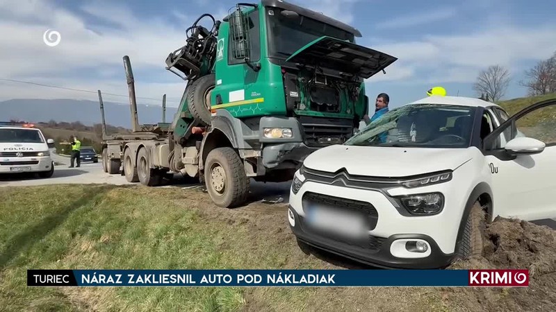 VODIČ SKONČIL V HLBOKEJ PRIEKOPE