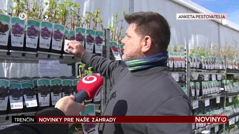 NOVINKY PRE NAŠE ZÁHRADY