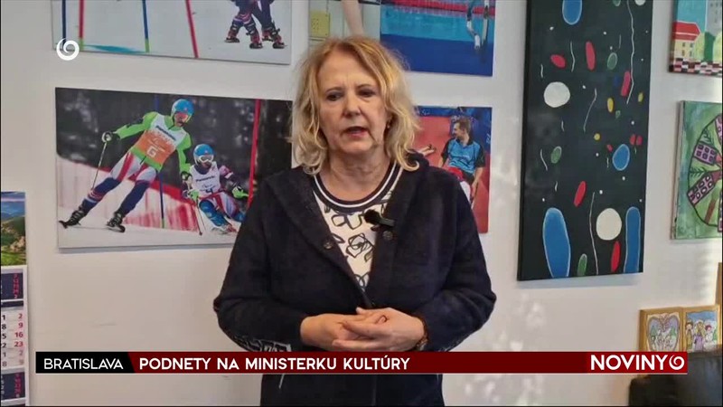 PODNETY NA MINISTERKU KULTÚRY