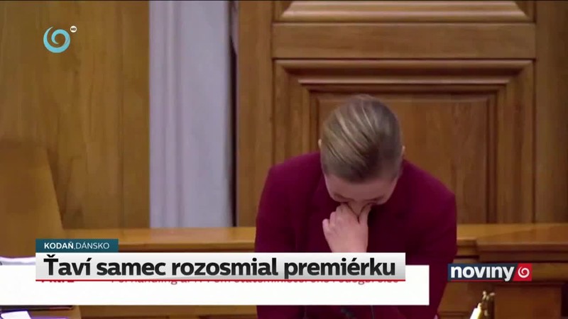 Ťaví samec rozosmial premiérku