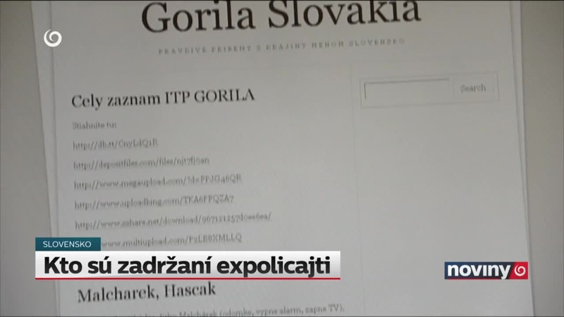 Kto sú zadržaní expolicajti