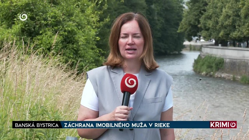ZÁCHRANA IMOBILNÉHO MUŽA V RIEKE