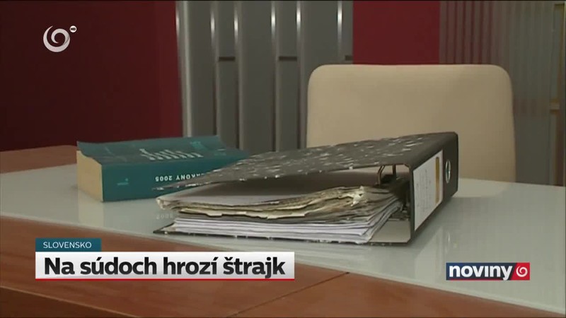 Na súdoch hrozí štrajk