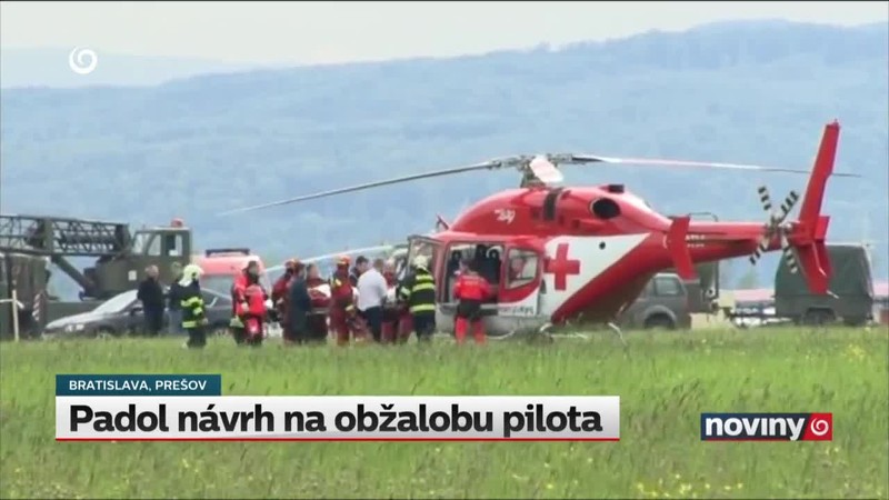 Padol návrh na obžalobu pilota