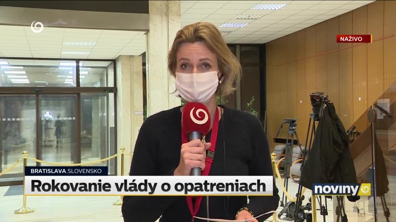 Rokovanie vlády o opatreniach