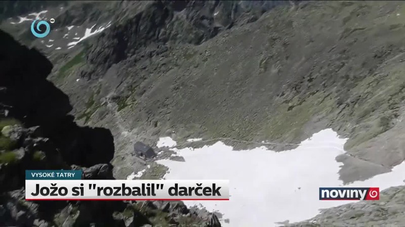 Jožo si "rozbalil" darček