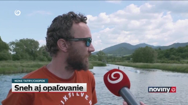Sneh aj opaľovanie