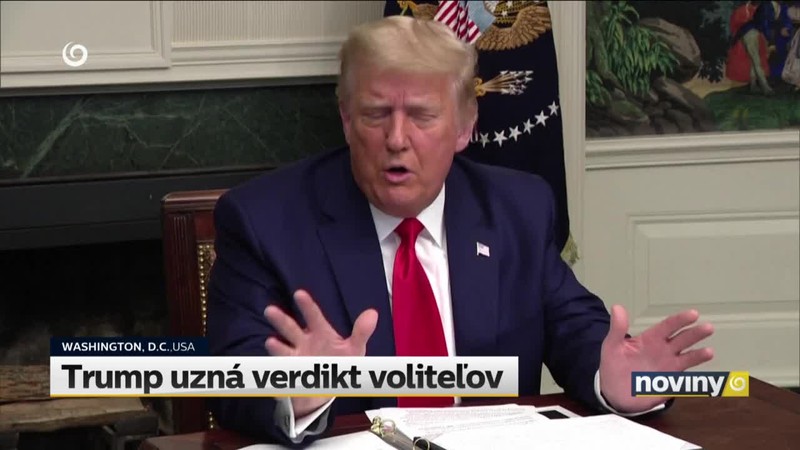 Trump uzná verdikt voliteľov