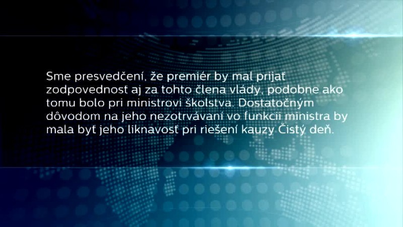 Smer a SNS na seba naďalej útočia. Národniari chcú s opozíciou odvolať Richtera