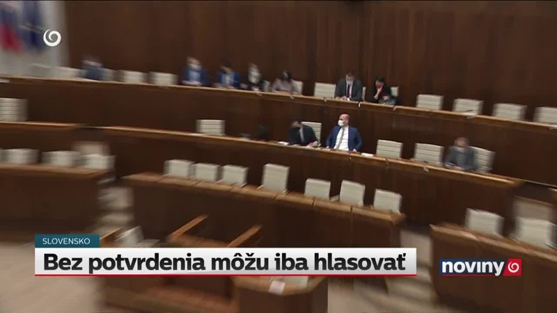 Bez potvrdenia môžu iba hlasovať