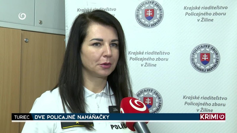 DVE POLICAJNÉ NAHÁŇAČKY