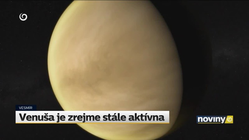 Venuša je zrejme stále aktívna