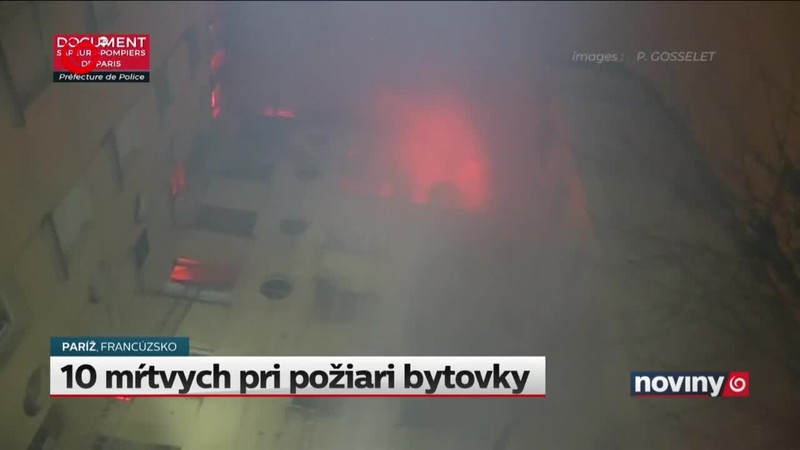 10 mŕtvych pri požiari bytovky