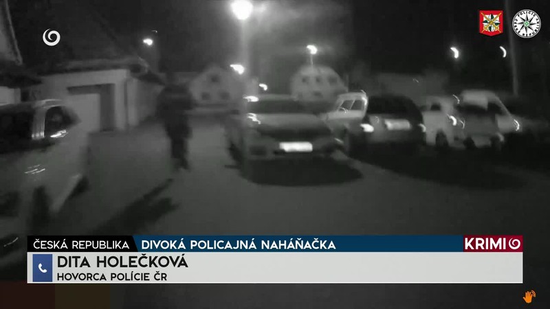 DIVOKÁ POLICAJNÁ NAHÁŇAČKA
