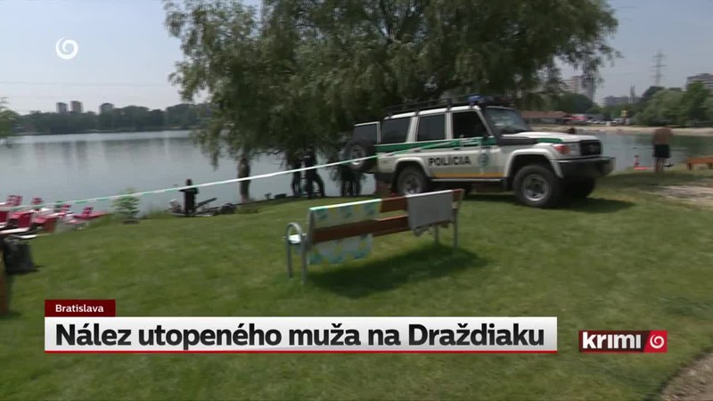Nález utopeného muža na Draždiaku