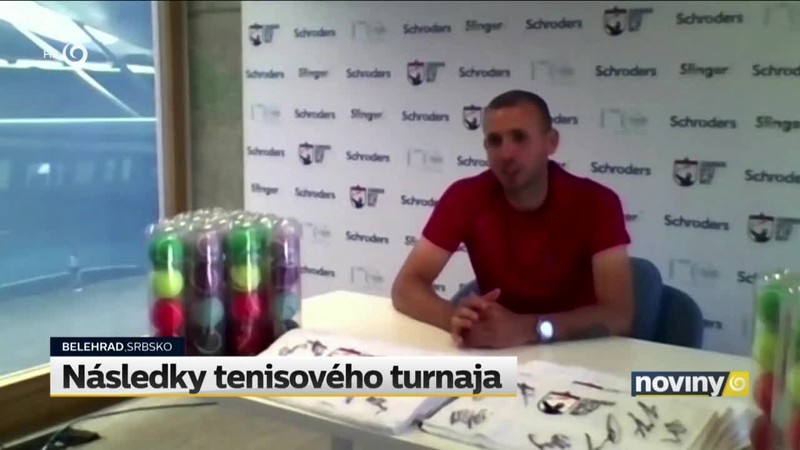 Následky tenisového turnaja