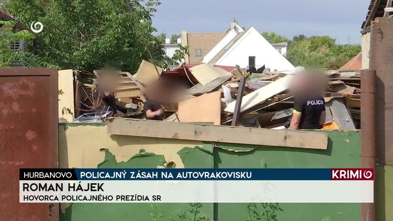 POLICAJNÝ ZÁSAH NA AUTOVRAKOVISKU