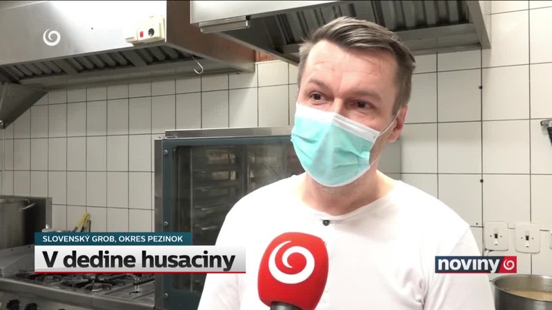 V dedine husaciny