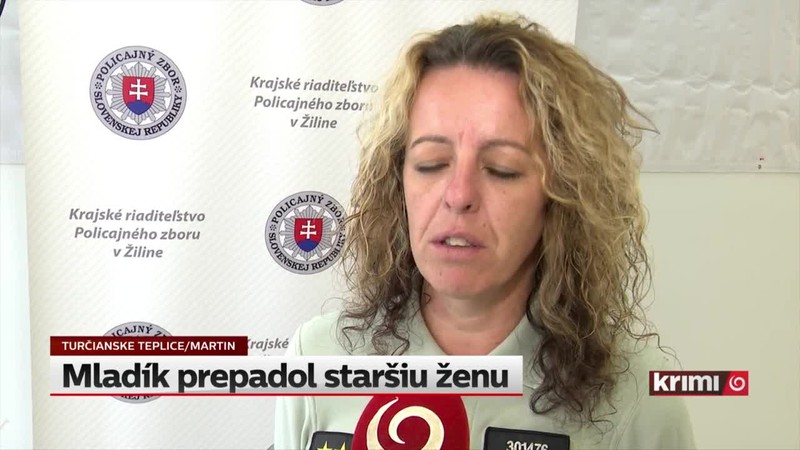 Mladík prepadol staršiu ženu