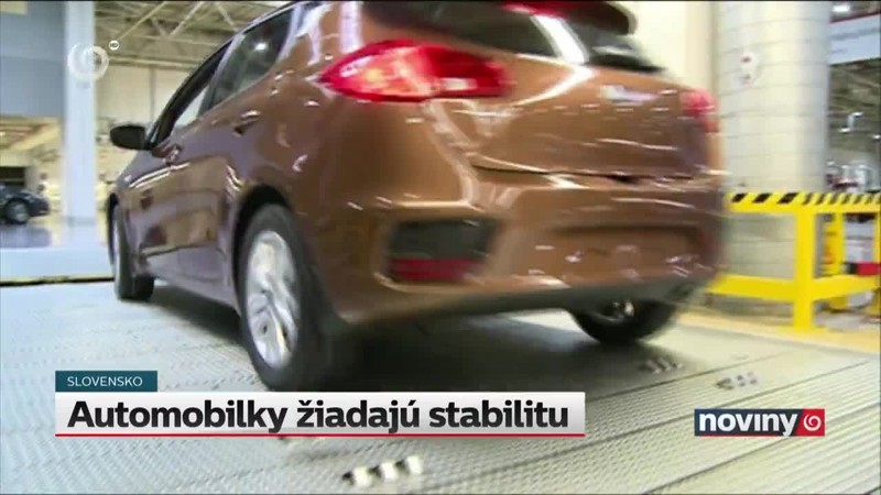Automobilky žiadajú stabilitu