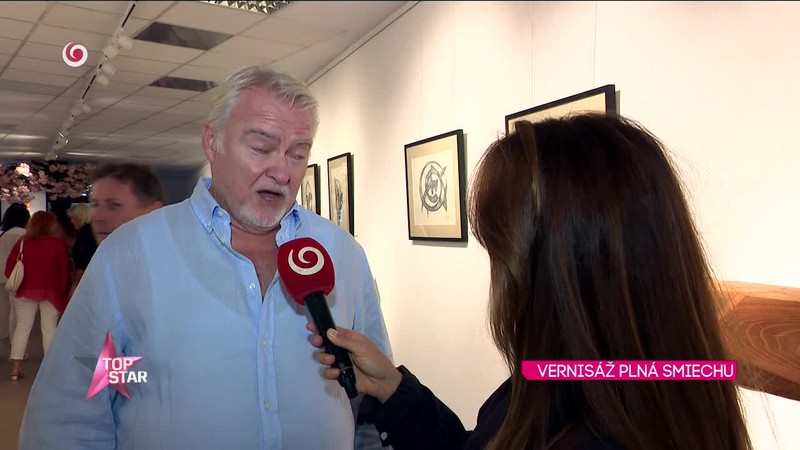 VERNISÁŽ PLNÁ SMIECHU