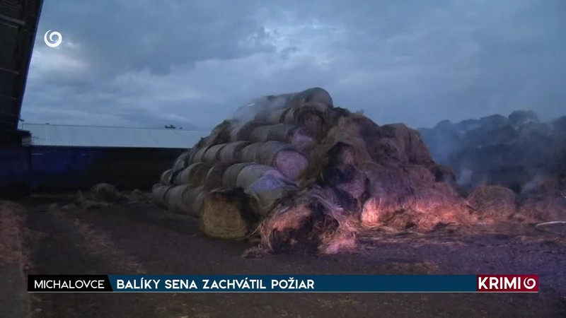 BALÍKY SENA ZACHVÁTIL POŽIAR