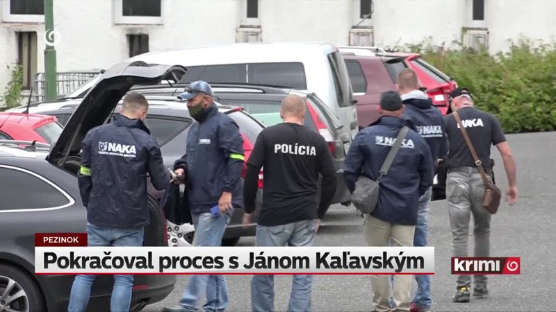 Pokračoval proces s Jánom Kaľavským