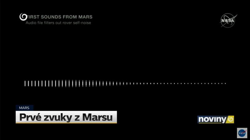Prvé zvuky z Marsu