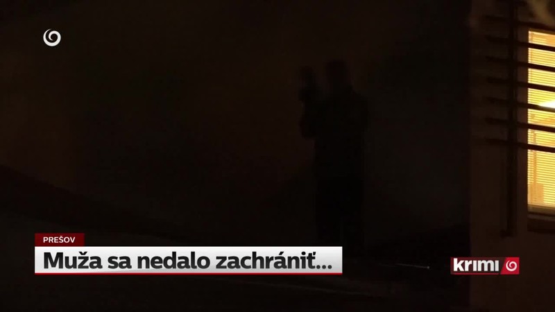 Muža sa nedalo zachrániť...