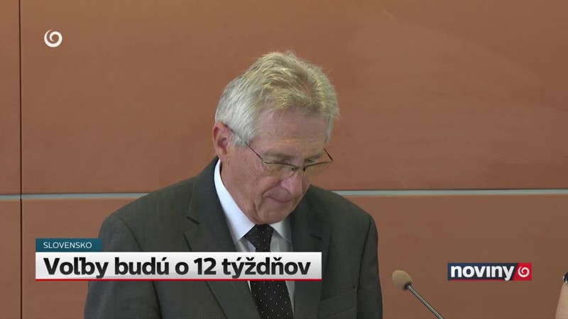 Voľby budú o 12 týždňov