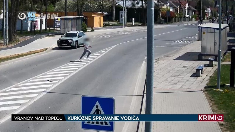 KURIÓZNE SPRÁVANIE VODIČA