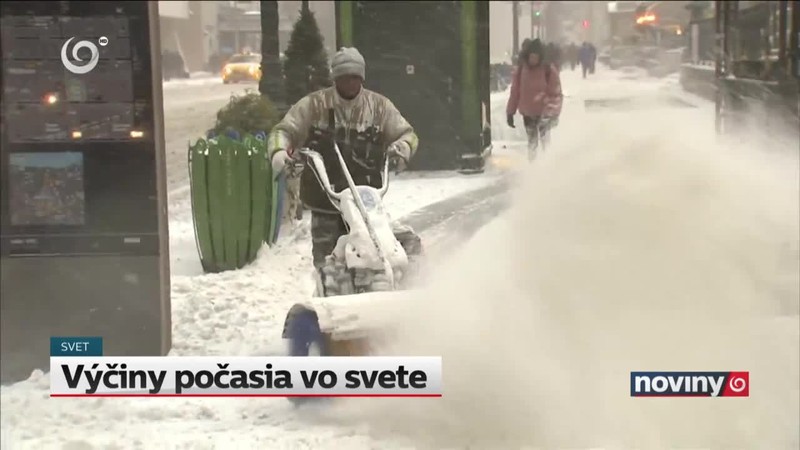 Výčiny počasia vo svete
