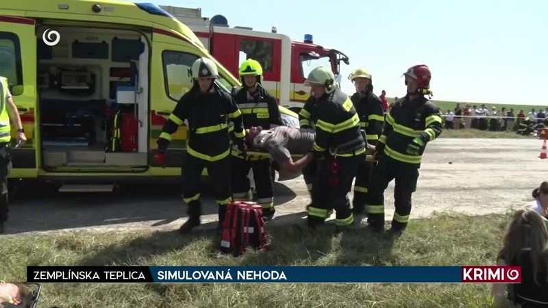 SIMULOVANÁ NEHODA