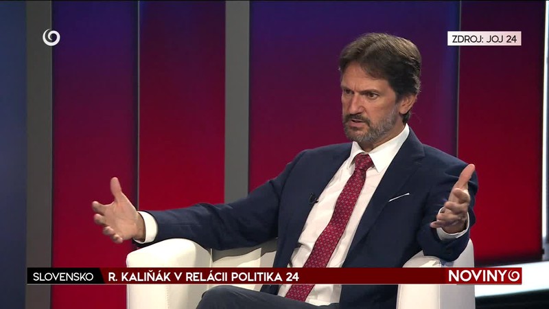 R. KALIŇÁK V RELÁCII POLITIKA 24