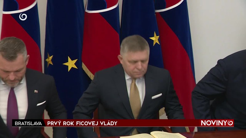 PRVÝ ROK FICOVEJ VLÁDY