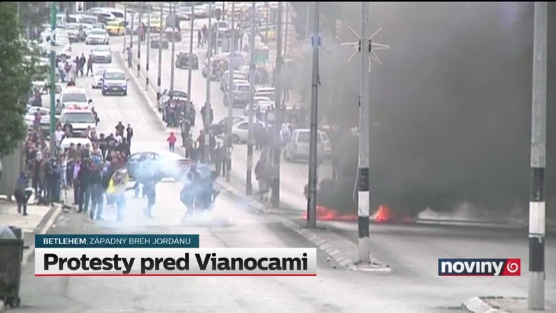 Protesty pred Vianocami
