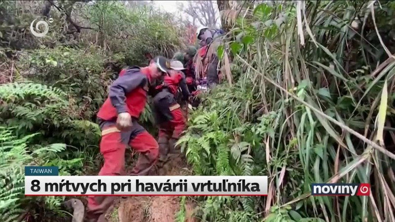 8 mŕtvych pri havárii vrtuľníka