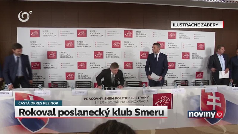 Rokoval poslanecký klub Smeru