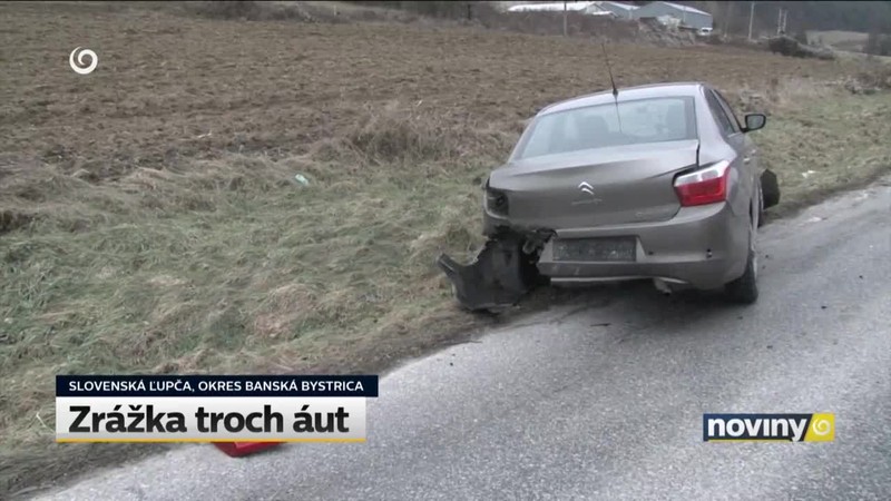 Zrážka troch áut