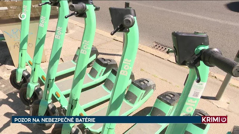 POZOR NA NEBEZPEČNÉ BATÉRIE