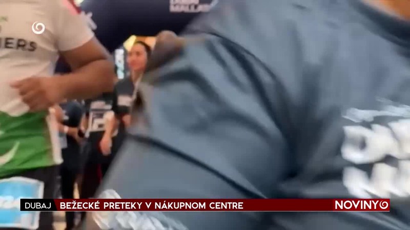 BEŽECKÉ PRETEKY V NÁKUPNOM CENTRE