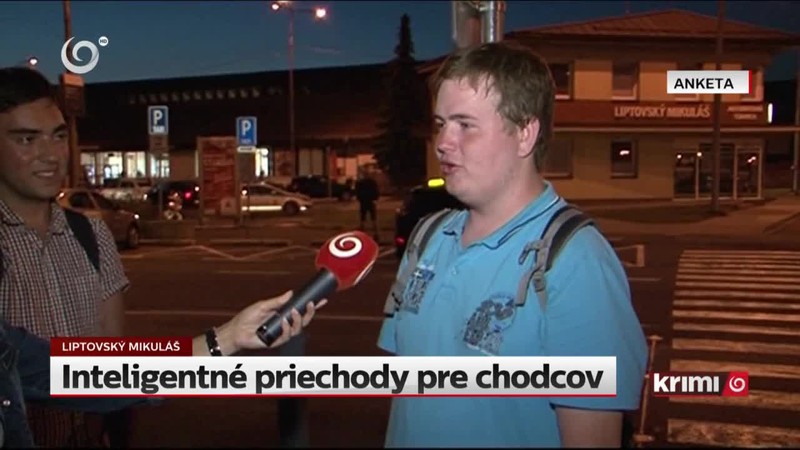 Inteligentné priechody pre chodcov