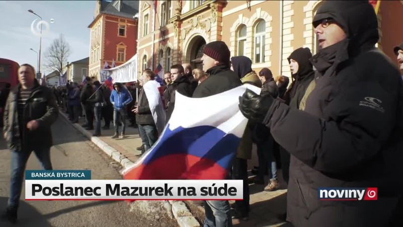 Poslanec Mazurek na súde