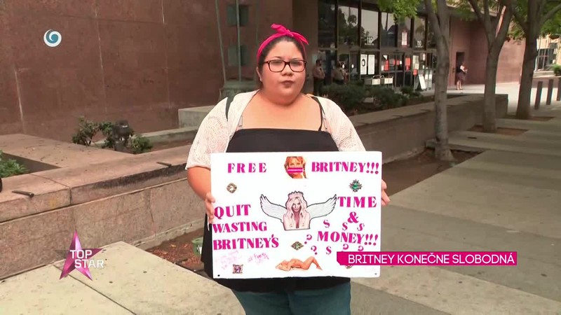 BRITNEY KONEČNE SLOBODNÁ