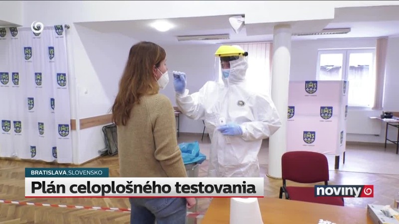 Plán celoplošného testovania