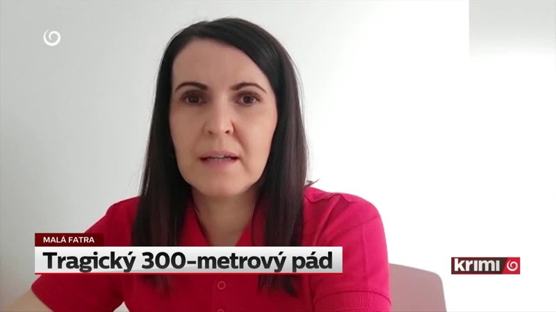 Tragický 300-metrový pád